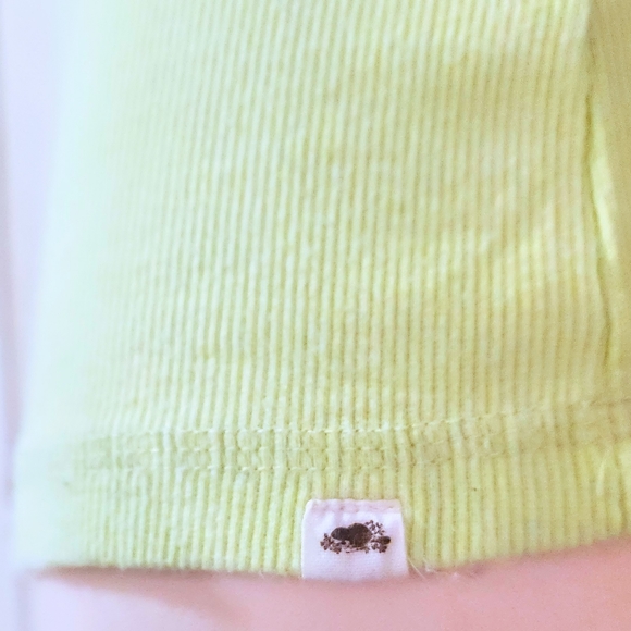 Roots Ribbed Racer-back Neon Tank Top - Picture 5 of 6